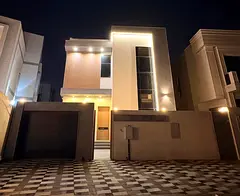 🏡 Villa for rent in Al Yasmin, first occupancy, 5 rooms, central air conditioning, ready to move 