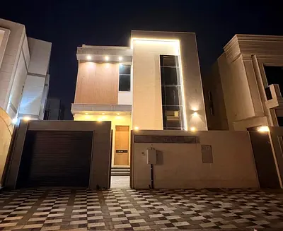 🏡 Villa for rent in Al Yasmin, first occupancy, 5 rooms, central air conditioning, ready to move in, 125,000 (negotiable)