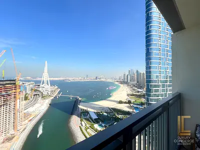 STUNNING FULL SEA+AIN DUBAI VIEW | HIGH FLOOR