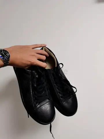 Black sneakers