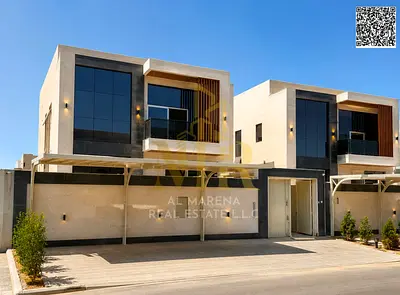 فيلا طابقين ومسبح موقع مميز قريب من المرافق العامه بسعر شامل جميع الرسوم