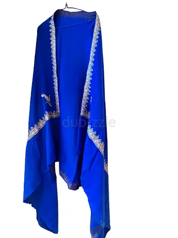 NEW woolen Embroidered Kashmiri shawl