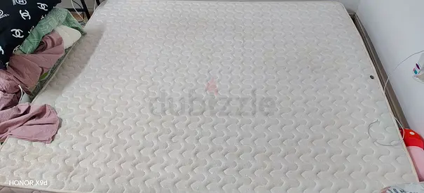Used Double Mattress in Good Condition — Comfortable Foam/Coil Mattress