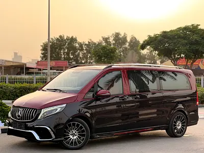Mercedes-Benz V-Class V 250 GCC Specs Luxury vip option—Original paint