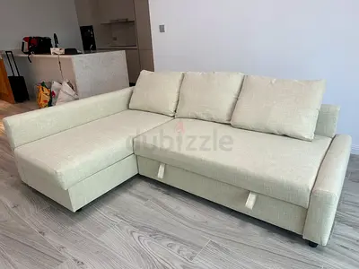 Ikea sofa cumbed brand new never used with big storage space L shape