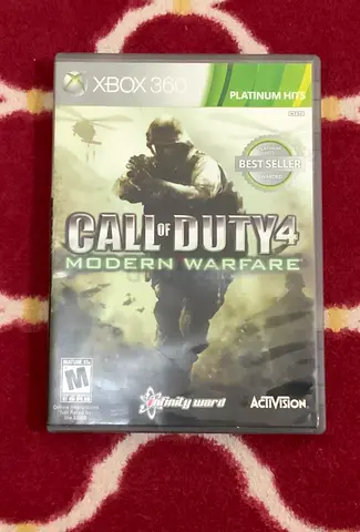 Call of Duty 4: Modern Warfare (Xbox 360) - Platinum Hits - Good Condition