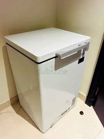 Compact Chest Freezer - White, Good Condition