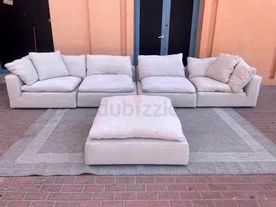 Selling top quality Marina Home Luscious original feather filled Sofa Beige