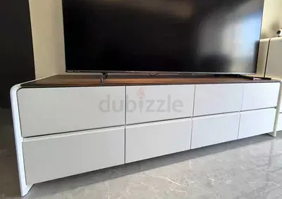 FAS Cherry wood TV Cabinet /tv stand with 8 Drawers