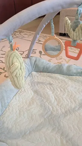 Soft Baby Play Gym / Activity Mat with Hanging Toys