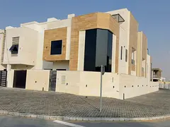 🏡 For sale: Corner villa in Al Helio 2, Ajman, 6 master bedrooms + Majlis + 2 living rooms + kitc