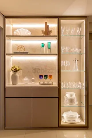 Modern Buffet Cabinet and Sideboard Unit