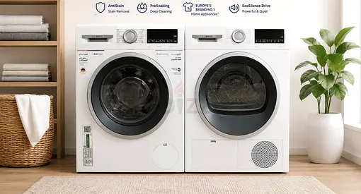 Front-load Washer and Condenser Dryer Pair - Excellent Working Condition