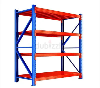 Heavy Duty Industrial Storage Rack / Pallet Shelving - 4 Tier 1.10m /60cm/200cm height