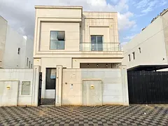🏠Villa for rent – ​​Al Zahiyah area, Ajman – 5 master bedrooms, living room, majlis, maid