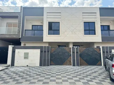 🏡 Villa for sale in Al Bahia, Ajman, on Mohammed Bin Zayed Road. 4 master bedrooms, majlis and living rooms, large yard, 1250000 aed