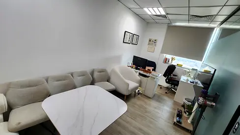 Luxury Furnished Office | Reception & Meeting Room | Ready to Move