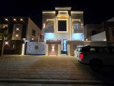 فيلا للبيع في منطقه الحليو عجمان ست غرف  وباركن خارجي وداخلي السعر شامل