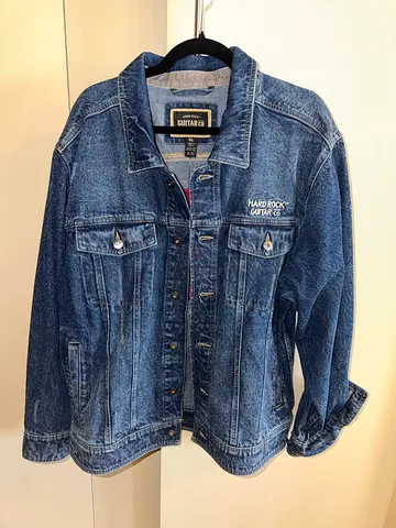 Hard Rock Cafe Oversized Denim Jacket