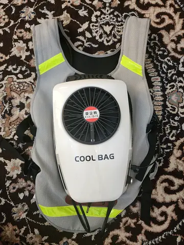 Portable Wearable Cool Bag Cooling Fan Backpack - Lightly Used