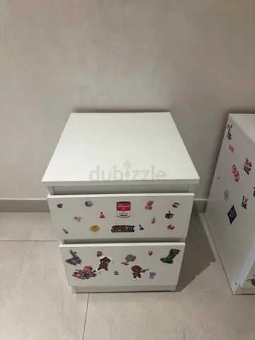 Ikea bedside table / nightstand - set of 2 ( Free Delivery )