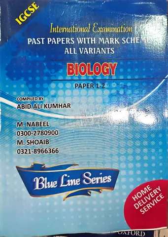IGCSE Biology 0610 Paper 1-2 Past paper Book