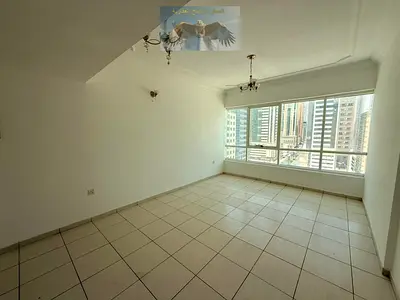 1bedroom apartment for annual rent with balcony and built-in wardrobes