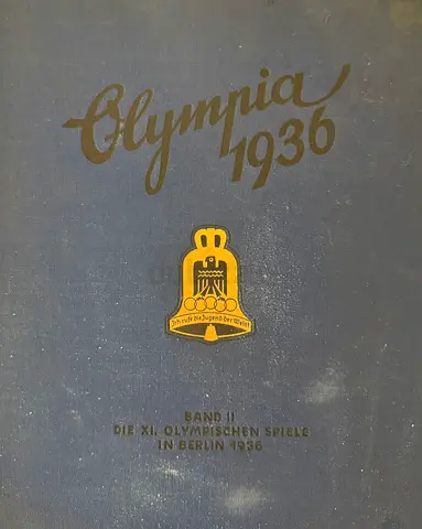 1930s Germany Deutschland Olympics Historic Collectible Book