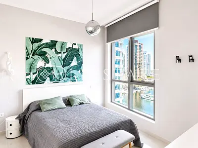 Furnished 1BR | Full Marina View | Negotiable