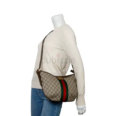 Authentic Gucci Ophidia GG Supreme Small Crossbody Bag