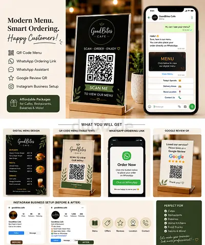 QR Code Menu  WhatsApp Setup for Restaurants UAE