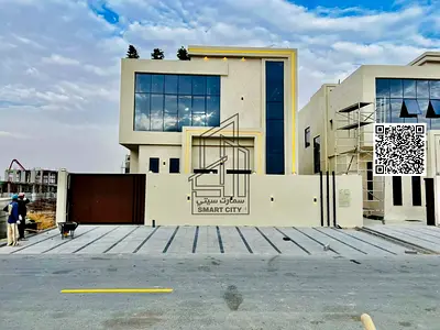 Modern villa with a roof terrace, excellent finishing, registration fees included.