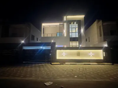 Villa for rent in Al Helio, freehold for all nationalities, excellent location on an asphalt road, including registration fees