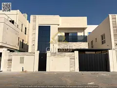 Own a villa in Ajman/Al Amrah - 5 master bedrooms with a roof - directly on Sheikh Mohammed Bin Zaye