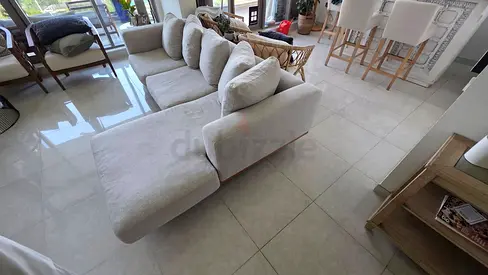 West elm L shape sofa