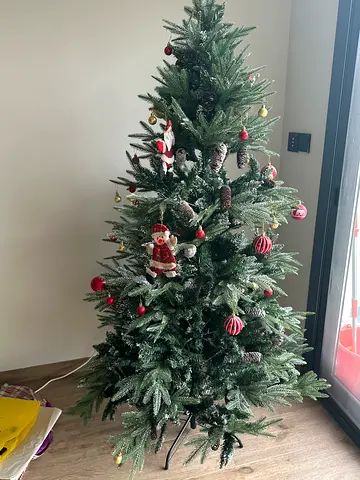 Christmas tree with decorations