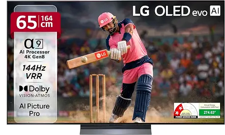 Visit the LG Store 5.0 5.0 out of 5 stars (1) LG 164 cm (65 Inches) OLED evo C5 Series 4K Ultra HD (