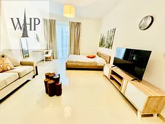 Lavish Fully Furnished studio with pool view// luxury living// All Amenities