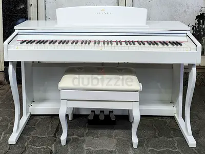 The Steiner DP-800 is an 88-key weighted digital piano designed to offer the feel of an acoustic