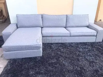 Selling top quality Ikea Kivik L Shape Sofa Gray Excellent Condition like new Condition