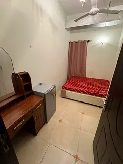 Furnished Partition room at Muteena Park near Metro