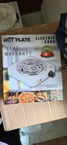 ELECTRIC Cook/ HOT PLATE- Cook Anywhere, Anytime; Powerful 1000W Electric Hot Plate
