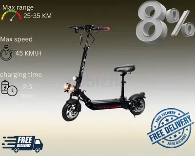 Crony V10 Electric Scooter 1200W, 48V/14AH free delivery