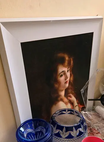 Framed Classical Portrait Print