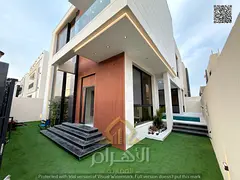 Own a luxury villa in Al Bahia, Ajman | 4 master bedrooms with a pool and rooftop terrace | Competit