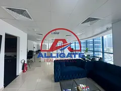 Lake View furnished Office | Jumeirah Bay X3 | Fitted Workspace