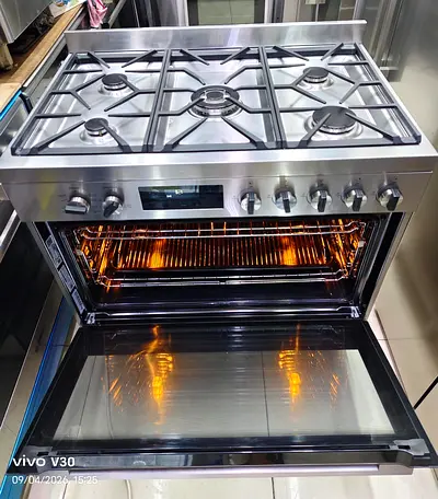 Electrolux 2in1 Top gas oven electric cooking range 90/60