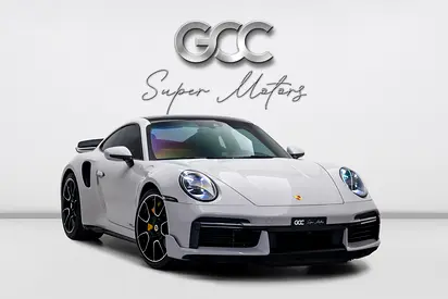 GCC SPECS AL NABOODAH WARRANTY - 2021 PORSCHE 911 TURBO S COUPE - CARBON PACKAGE - PCCB - BOSE