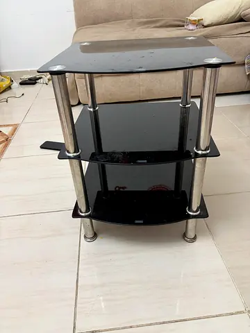 shelf table, premium glass