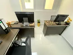 Discover the joy of hassle-free renting| Fully fitted office for Rent